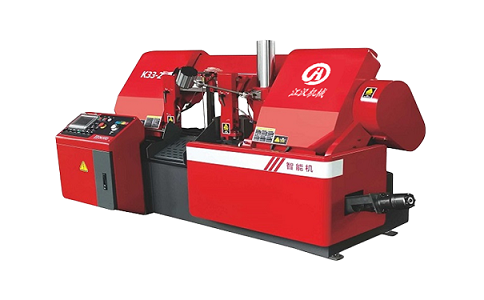 隆林卧式带锯床切削金属时出现打齿的原因是什么？